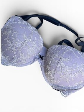Victorias Secret Dream Angels Push up bra Lavender Purple Lace 34 D 34D